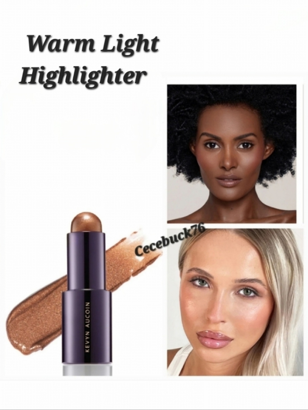 🌺Kevyn Aucoin Warm Light Highlighter Lighting Stick Cream Highlighter